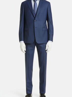 Giorgio Armani Men's Wool 2-Piece Jacket & Pants Suit Size 48R